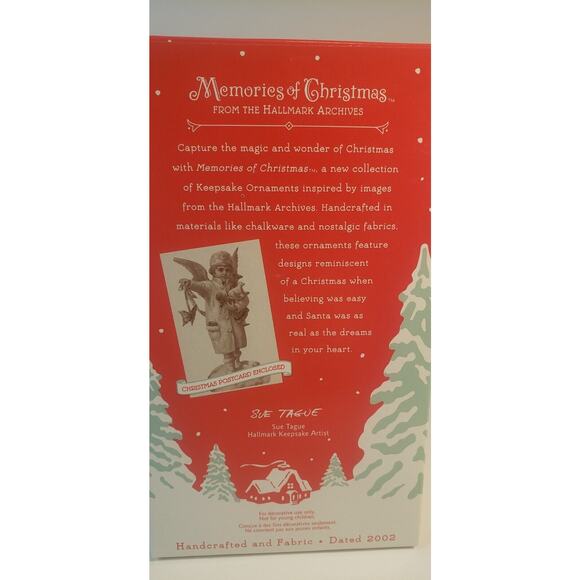 Hallmark Keepsake Ornament Memories of Christmas lot of 2 - Gentle/Joyous Angels - Picture 5 of 5